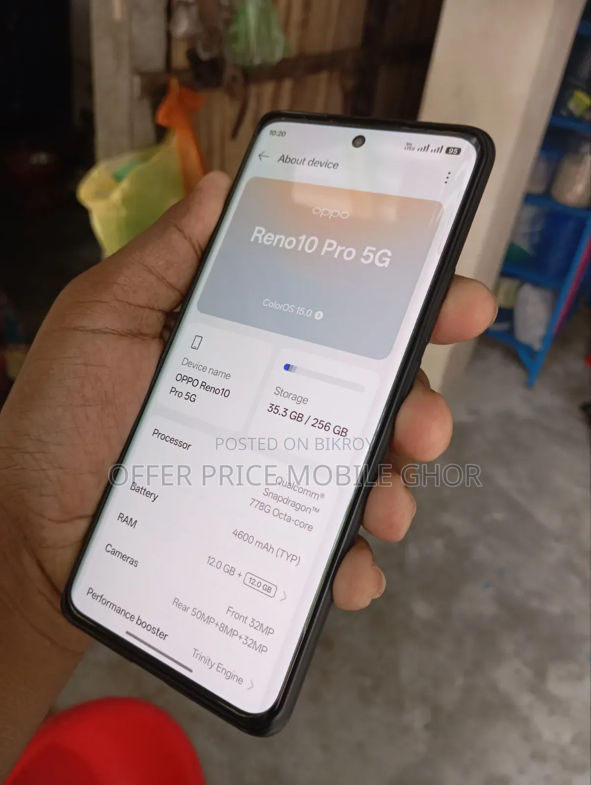 Oppo Reno 10 5G 256 GB White