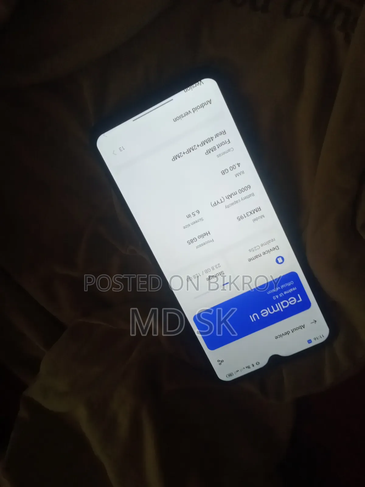 Realme C25s 128 GB Black