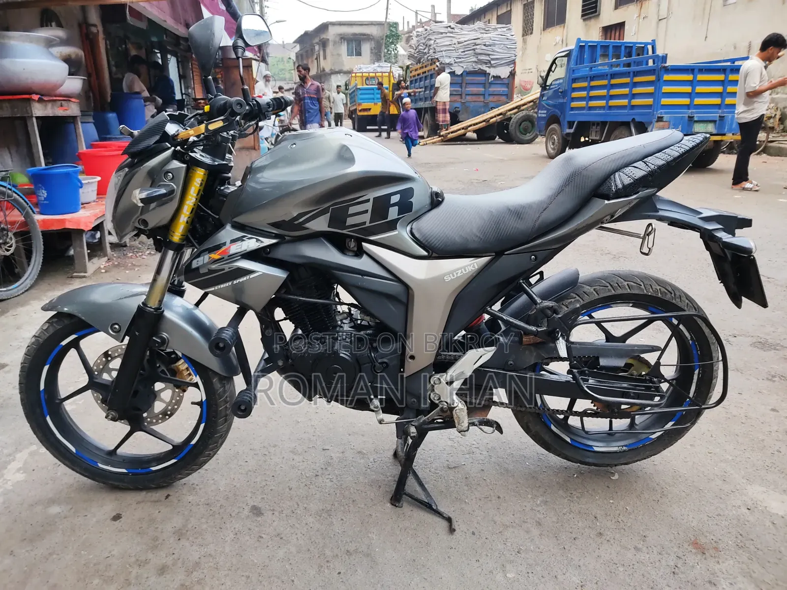 Suzuki Gixxer 2019 Gray