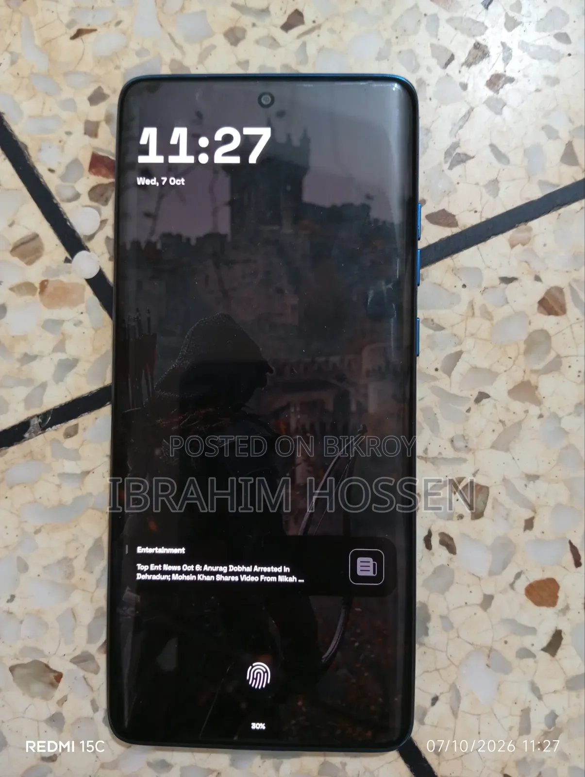 মোটোরোলা এজ ৬০ ফিউশন ২৫৬ জিবি নীল