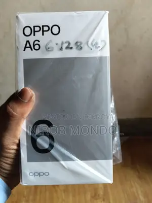 নতুন অপ্পো এ৬ ১২৮ জিবি গোল্ড