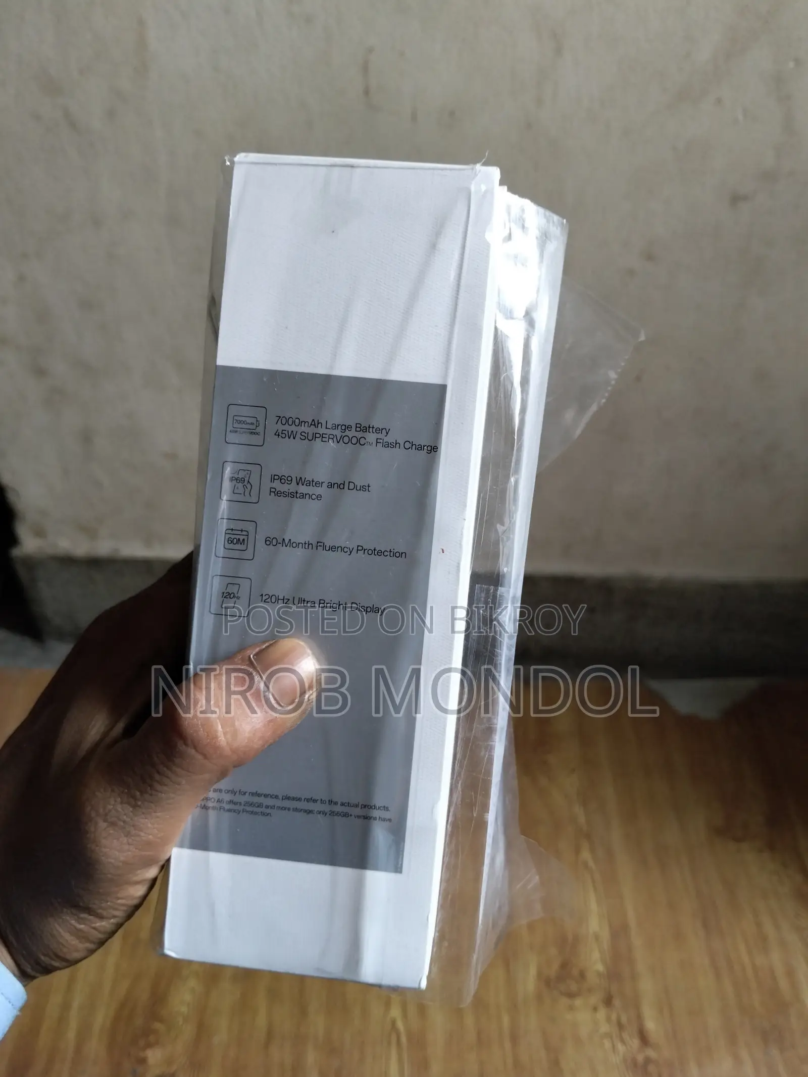 New Oppo A6 128 GB Gold