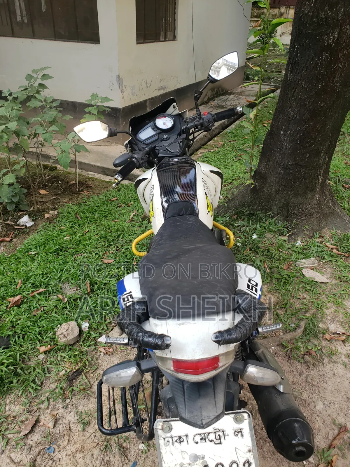 TVS Apache RTR 160 2V 2015 White