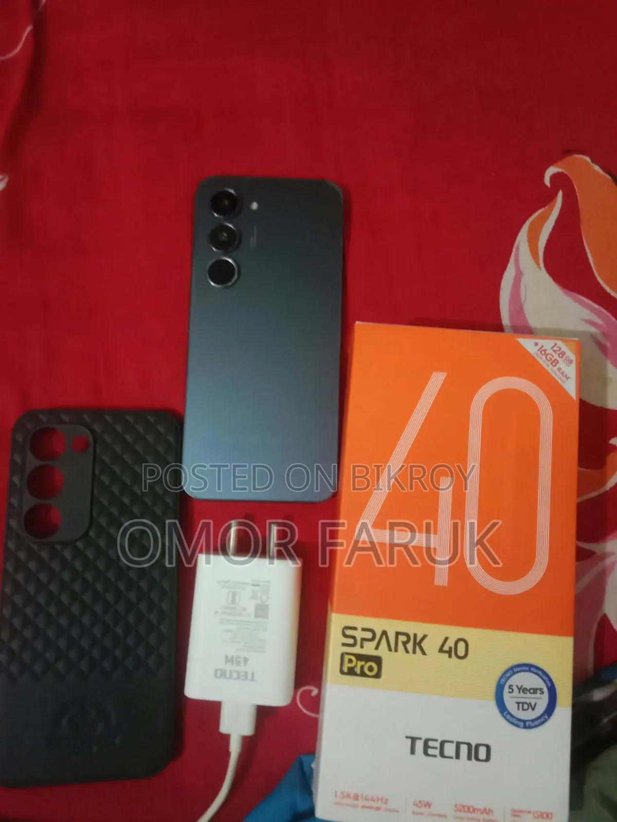 New Tecno Spark 40 Pro 128 GB