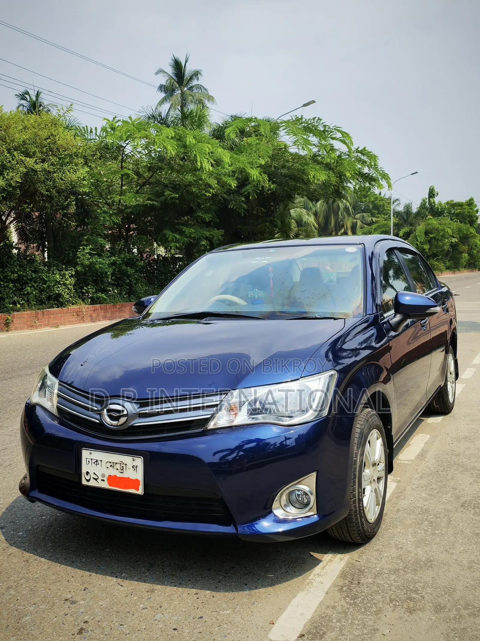 Toyota Axio 2013 Blue