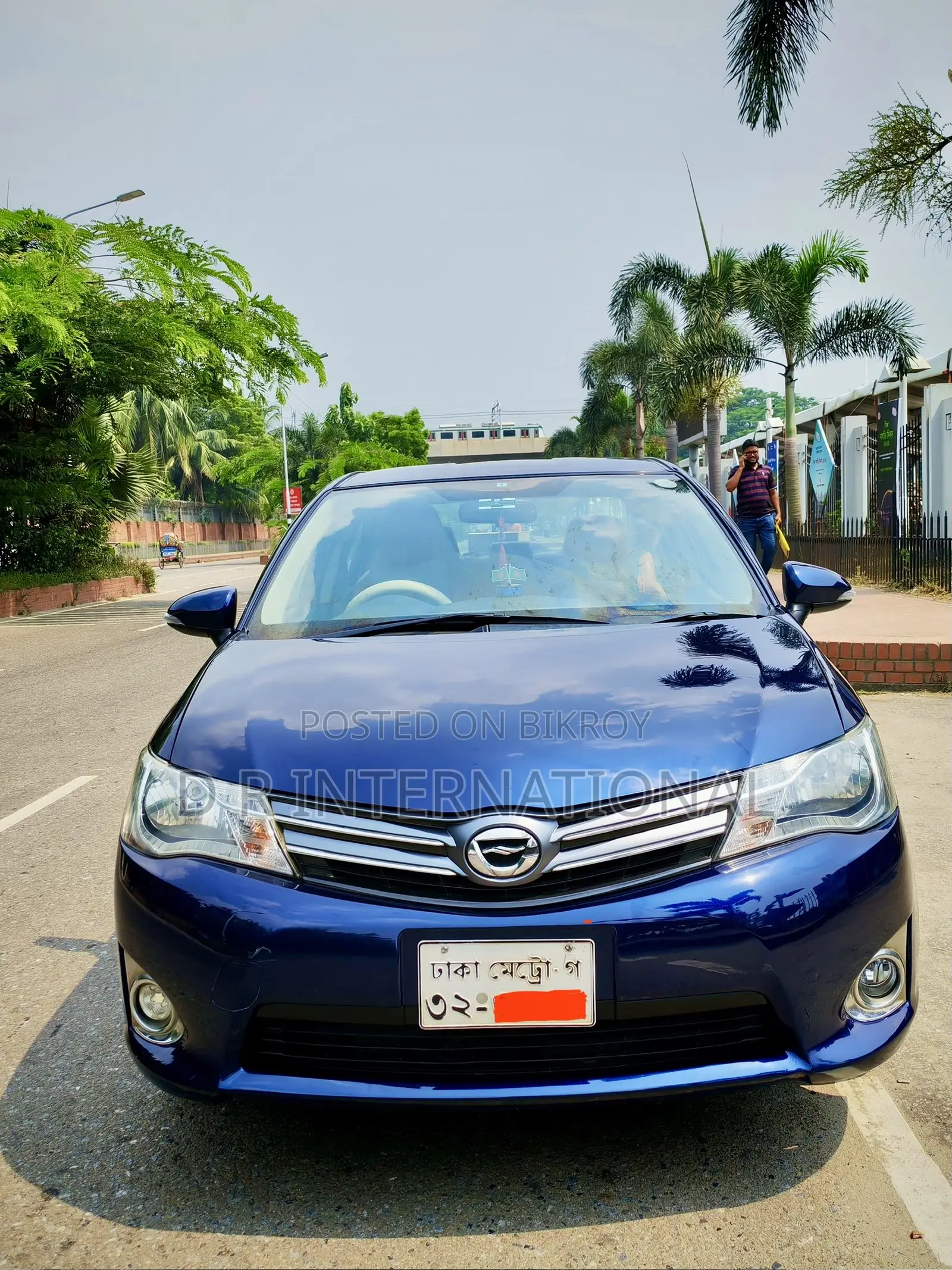 Toyota Axio 2013 Blue