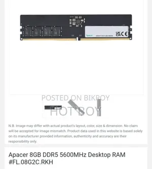 8gb Ram Ddr5 5600mhz