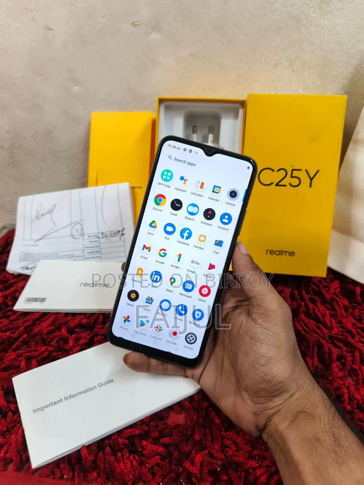 Realme C25Y 64 GB Gold