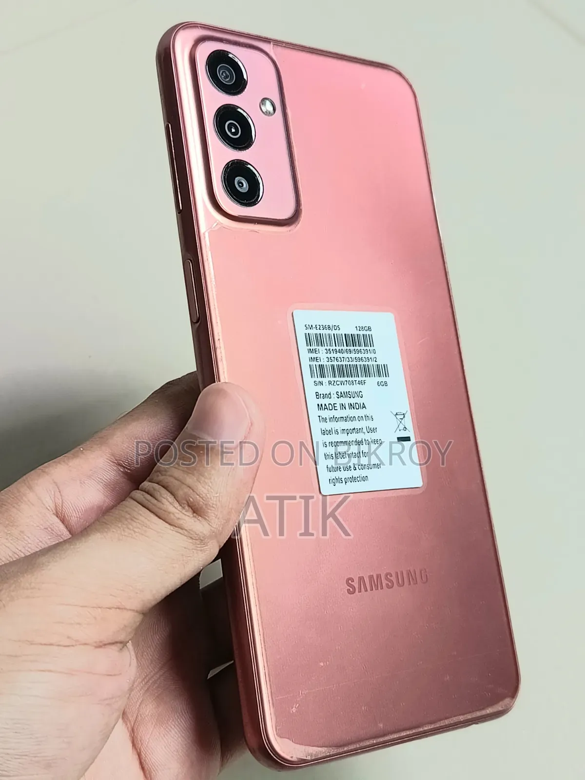 স্যামসাং গ্যালাক্সি এফ২৩ ১২৮ জিবি