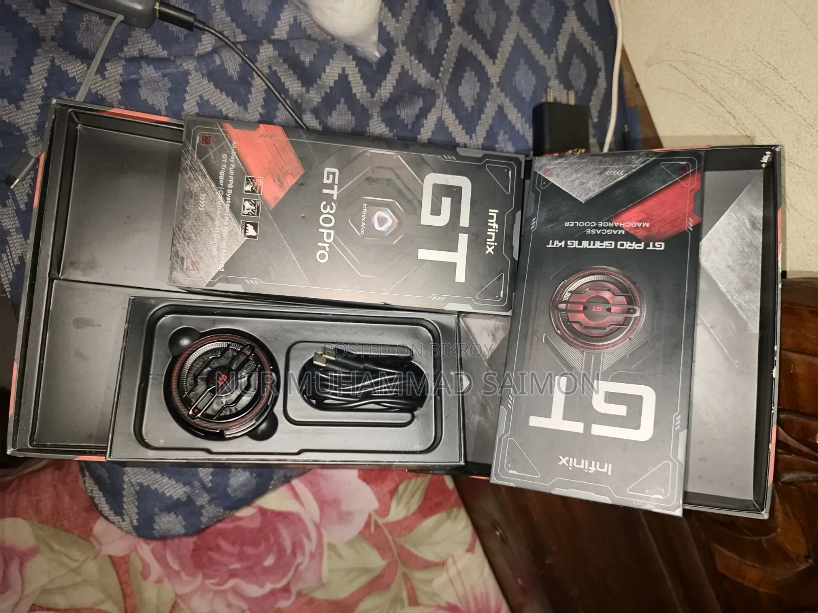 Infinix GT 30 Pro 256 GB Black