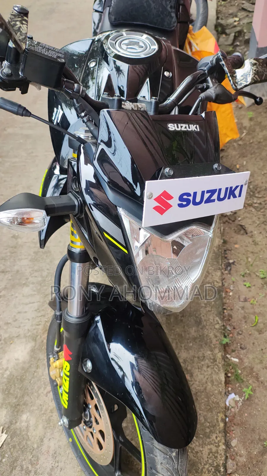 New Suzuki Gixxer 2026 Black