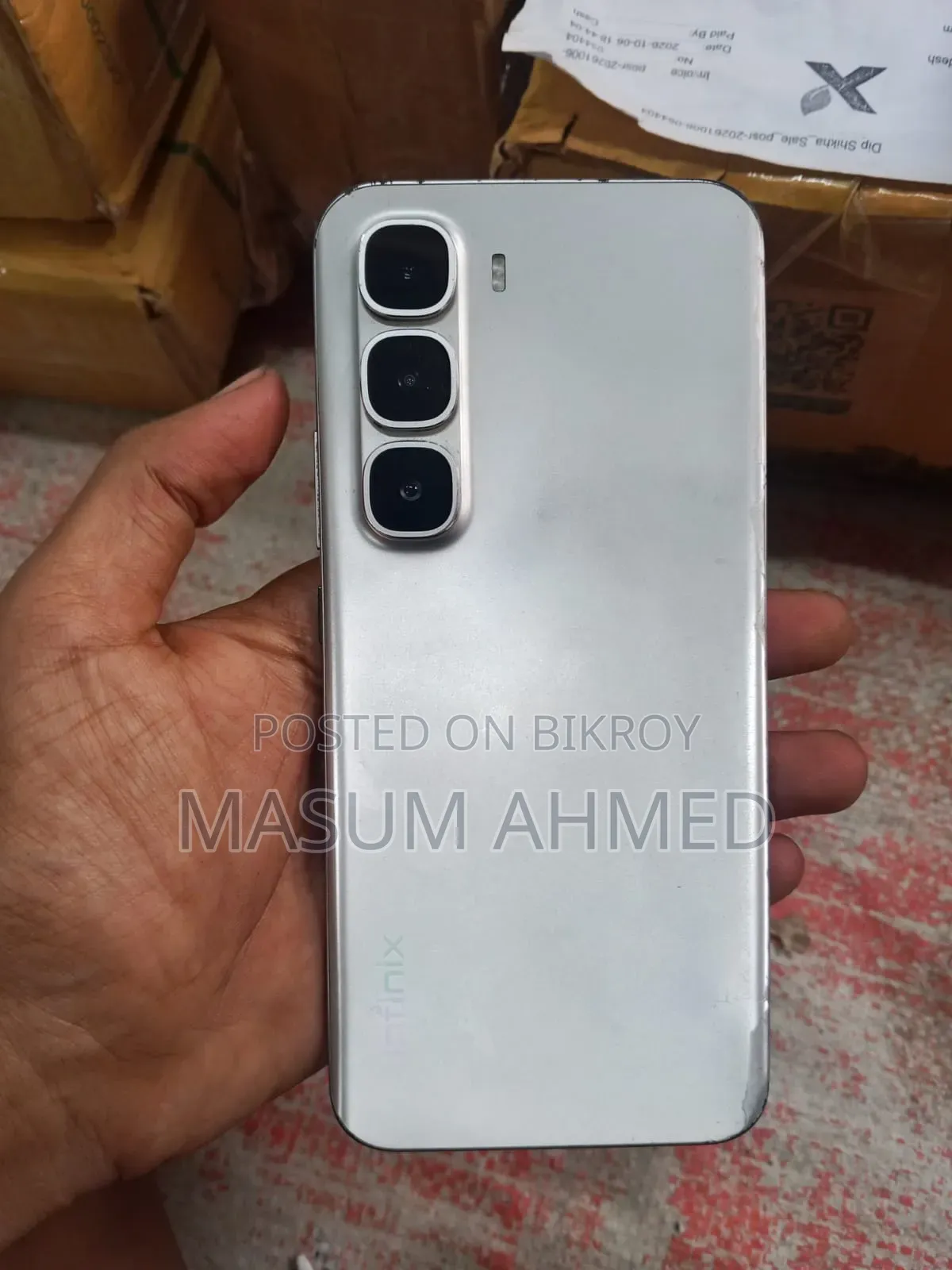 Infinix Hot 60 Pro 256 GB Silver