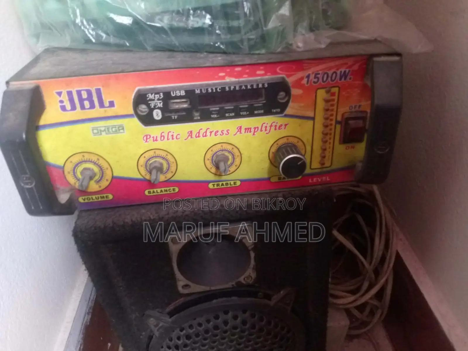 Speaker & Amplifier