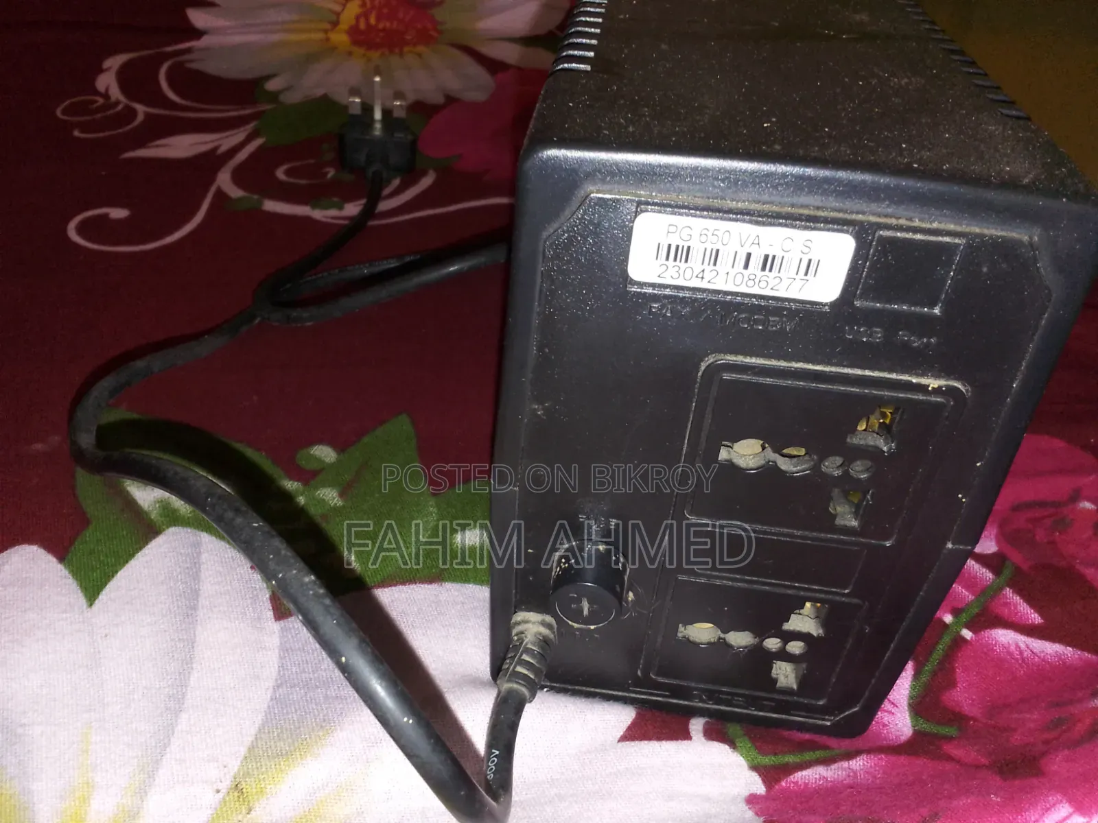 Power Guard PG650VA-CS 650VA / 390W Offline UPS