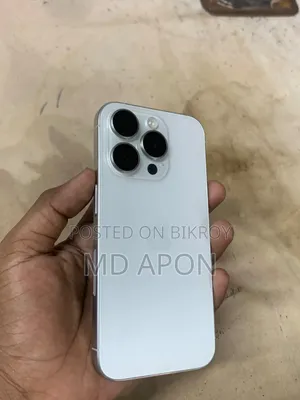 অ্যাপল আইফোন ১৫ প্রো ২৫৬ জিবি হোয়াইট