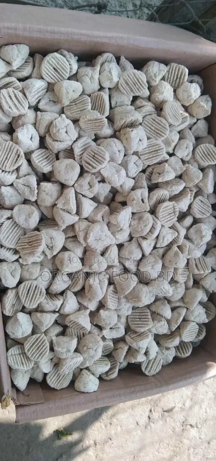 Kumro Bori Made with Local Maskalai Dal and Pumpkin