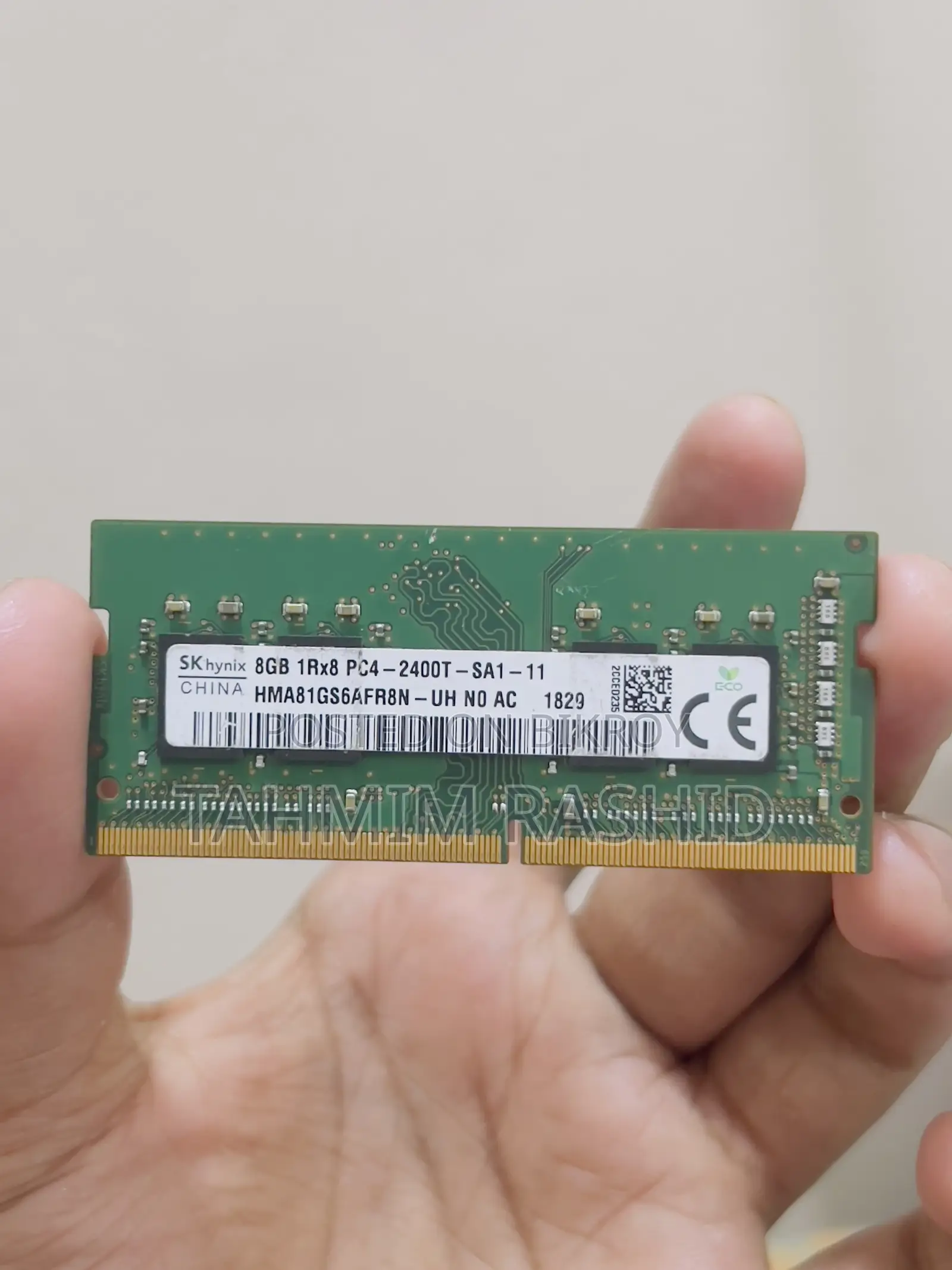 Sk Hynix 8gb Ddr4 2400mhz