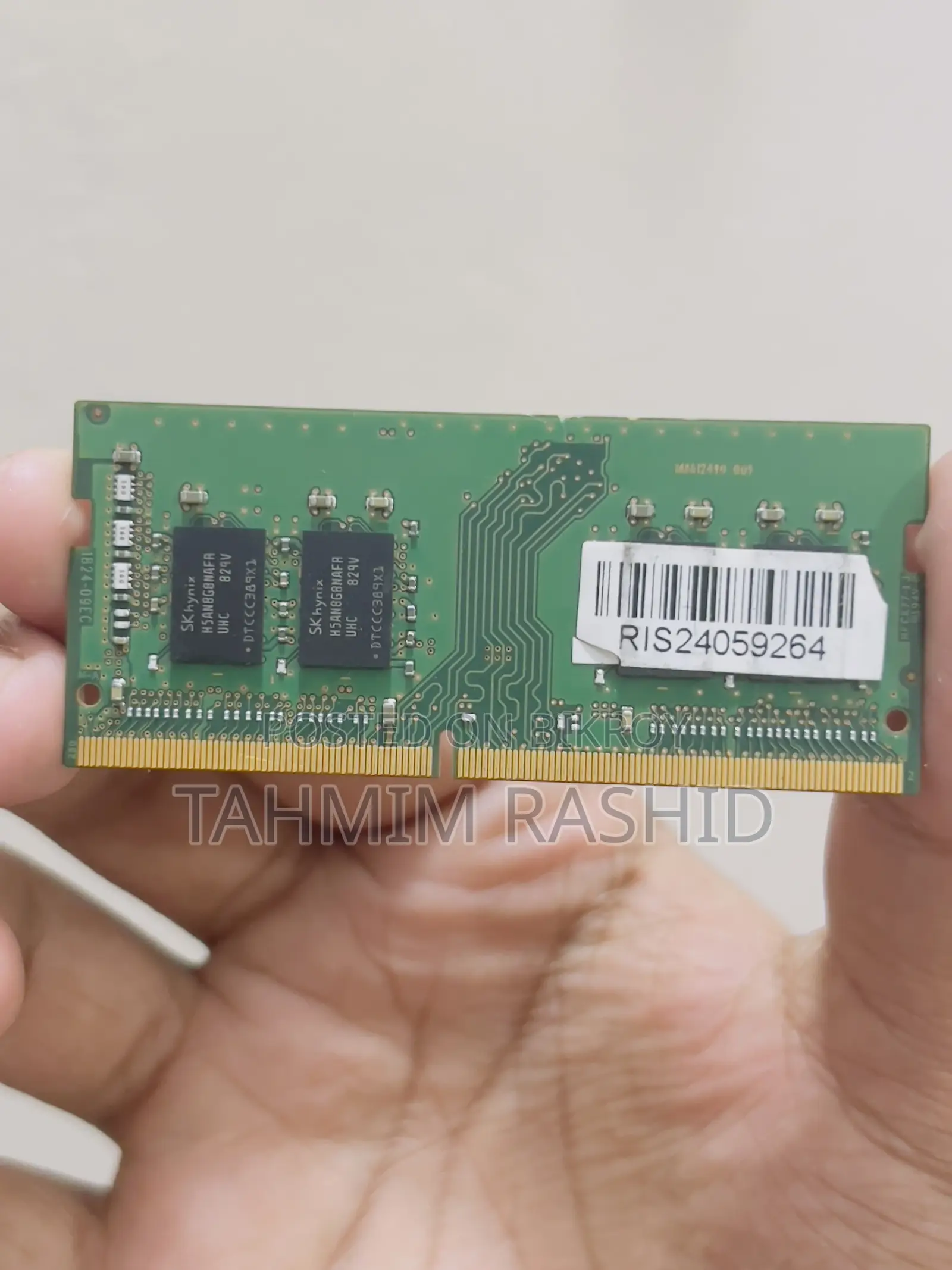 Sk Hynix 8gb Ddr4 2400mhz