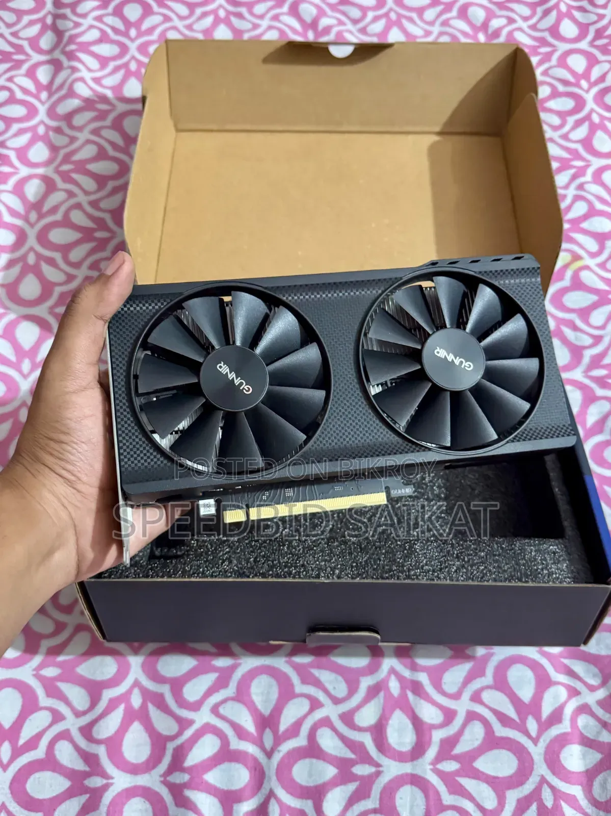 GUNNIR Intel Arc A380 Index 6G GDDR6 গ্রাফিক্স কার্ড