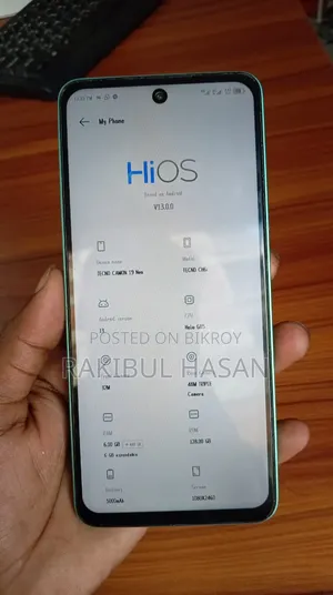 Tecno Camon 19 Neo 128 GB Green