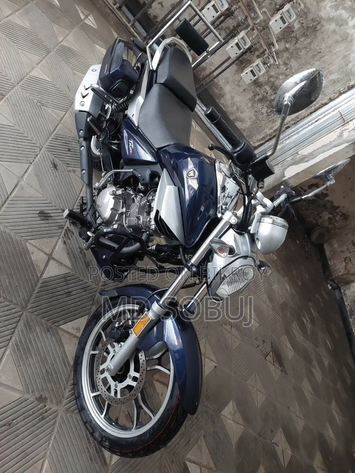 New Haojue TR150/S 2019 Blue