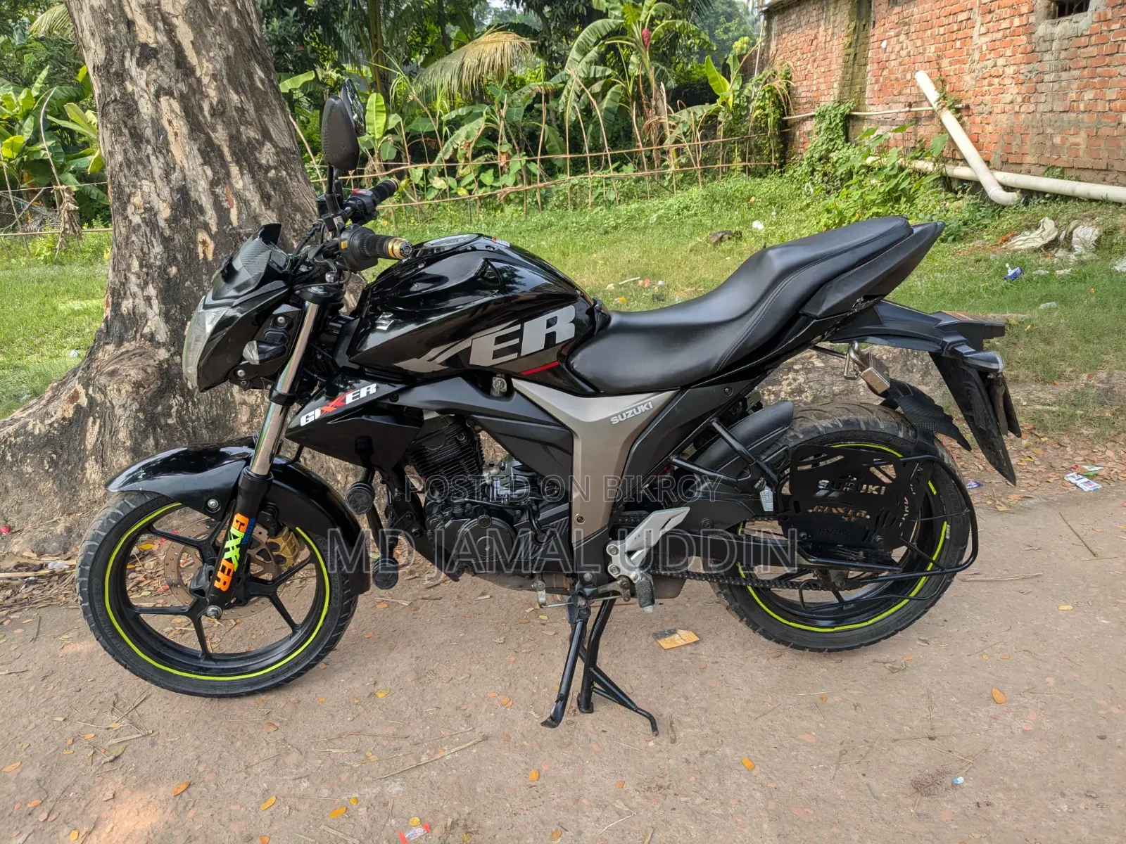Suzuki Gixxer 2023 ব্ল্যাক