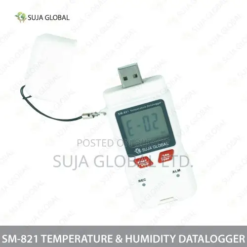 SM-821 Portable Temperature Humidity Data Logger With USB Interface