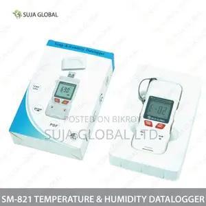 SM-821 Portable Temperature Humidity Data Logger With USB Interface