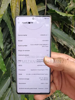 হনার ২৫৬ জিবি গ্রিন