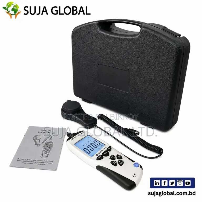 SM-851 Lux Meter | the Illumination Detector | Light Meter Price in BD