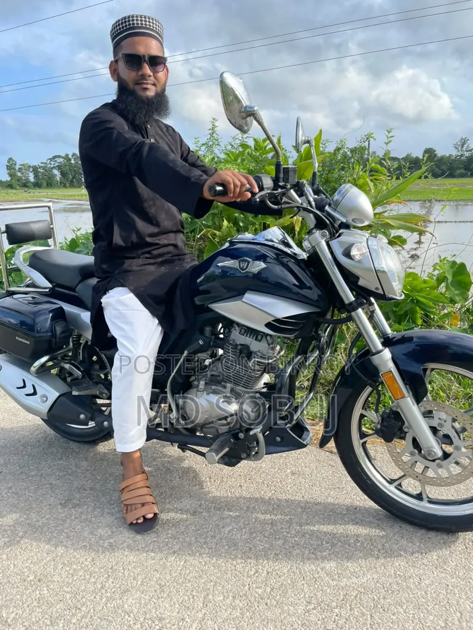 New Haojue TR150/S 2019 Blue