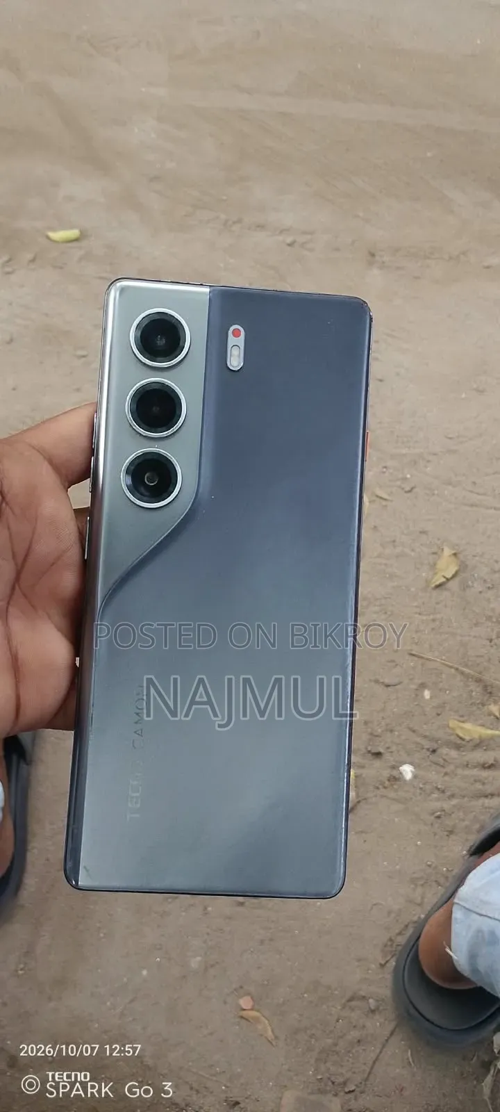 Tecno Camon 40 Pro 5G 256 GB Silver