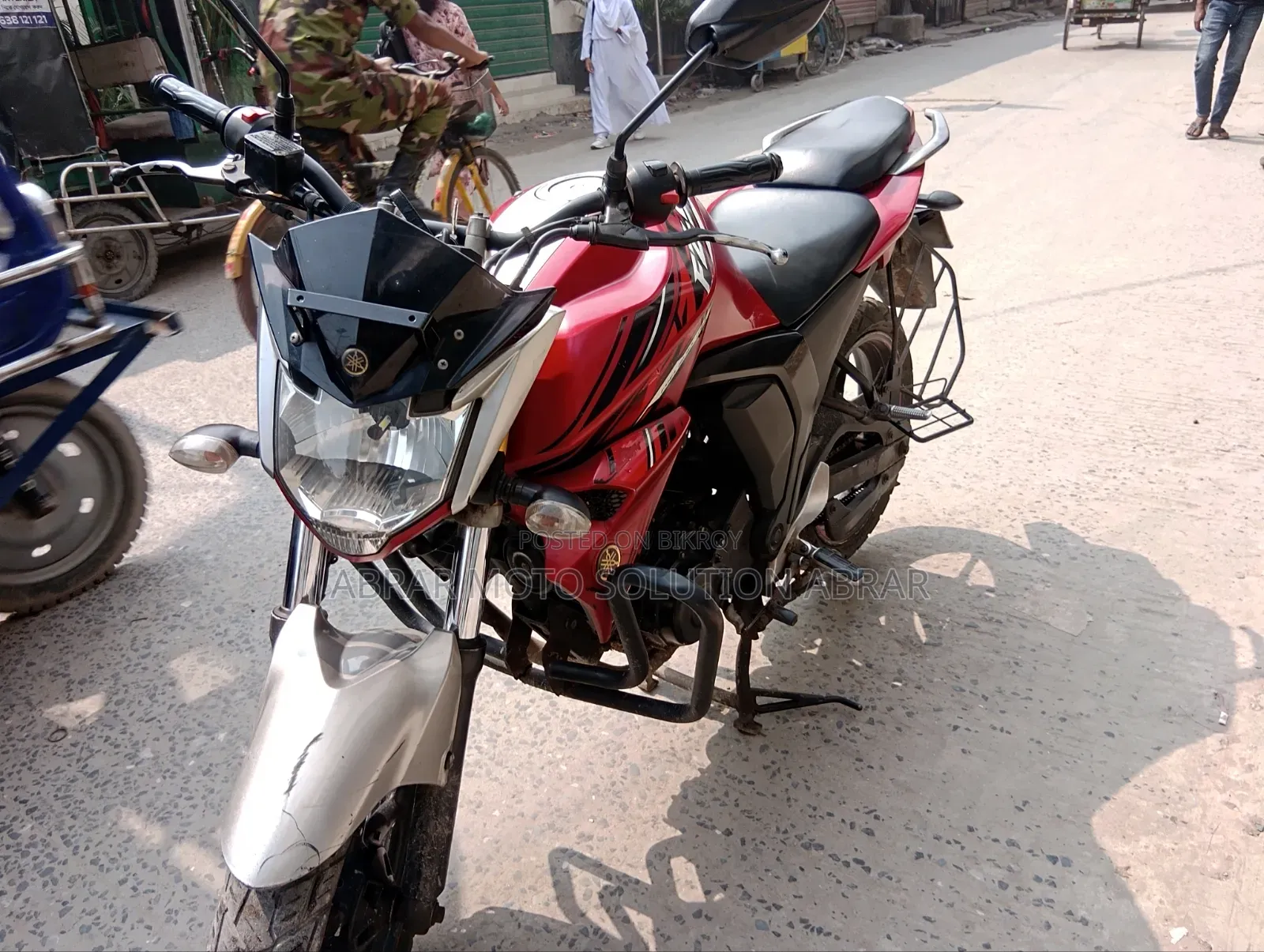 Yamaha FZS V2 2017 Red