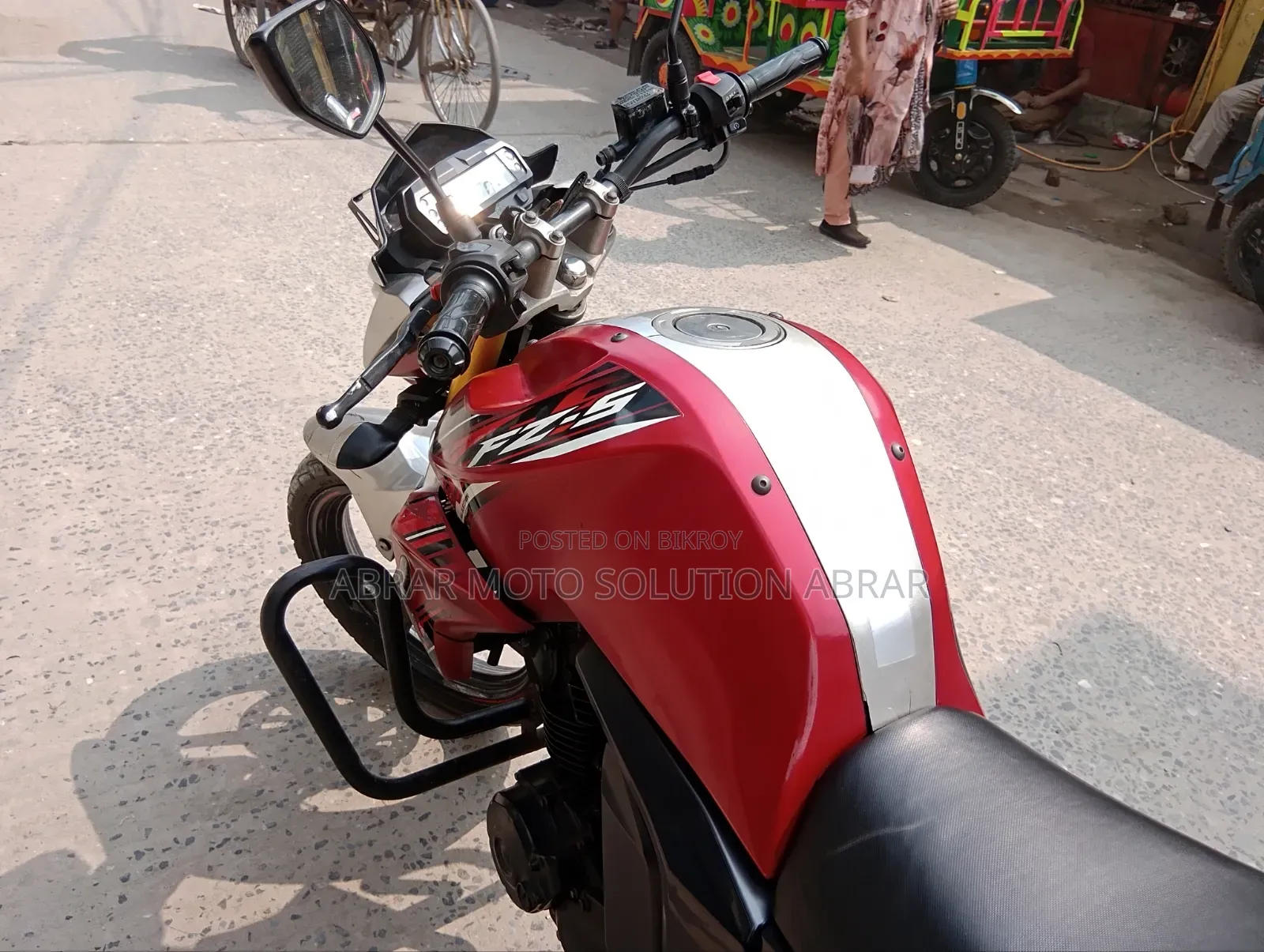 Yamaha FZS V2 2017 Red