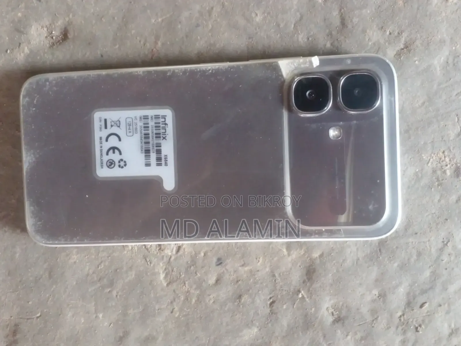 Infinix Smart 20 128 GB White