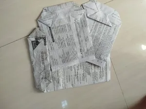 Newspaper Paper Thonga - Eco Friendly Paper Bag - 100 PCS 200 BDT
