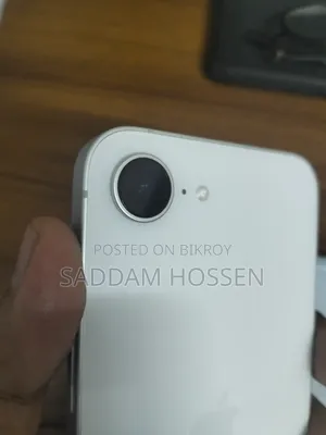 অ্যাপল আইফোন ১৬ই ১২৮ জিবি হোয়াইট