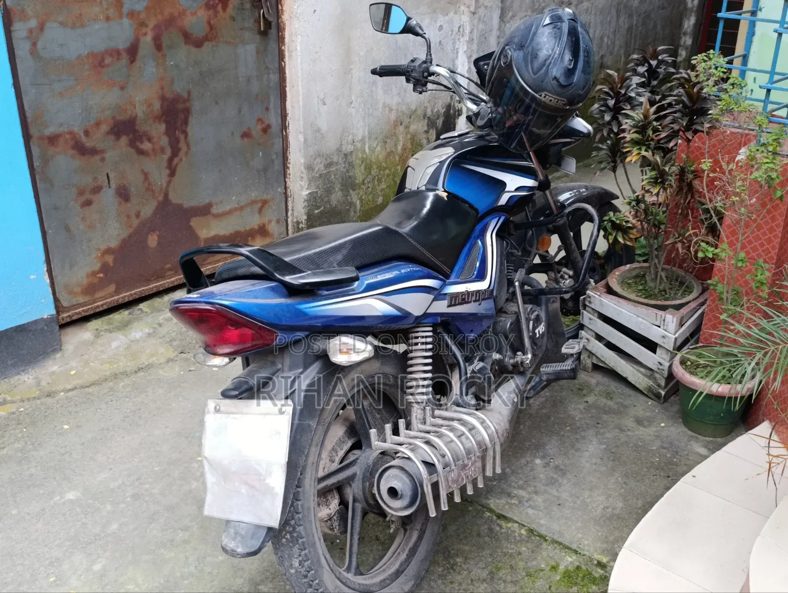 TVS Metro Plus 2022 Black