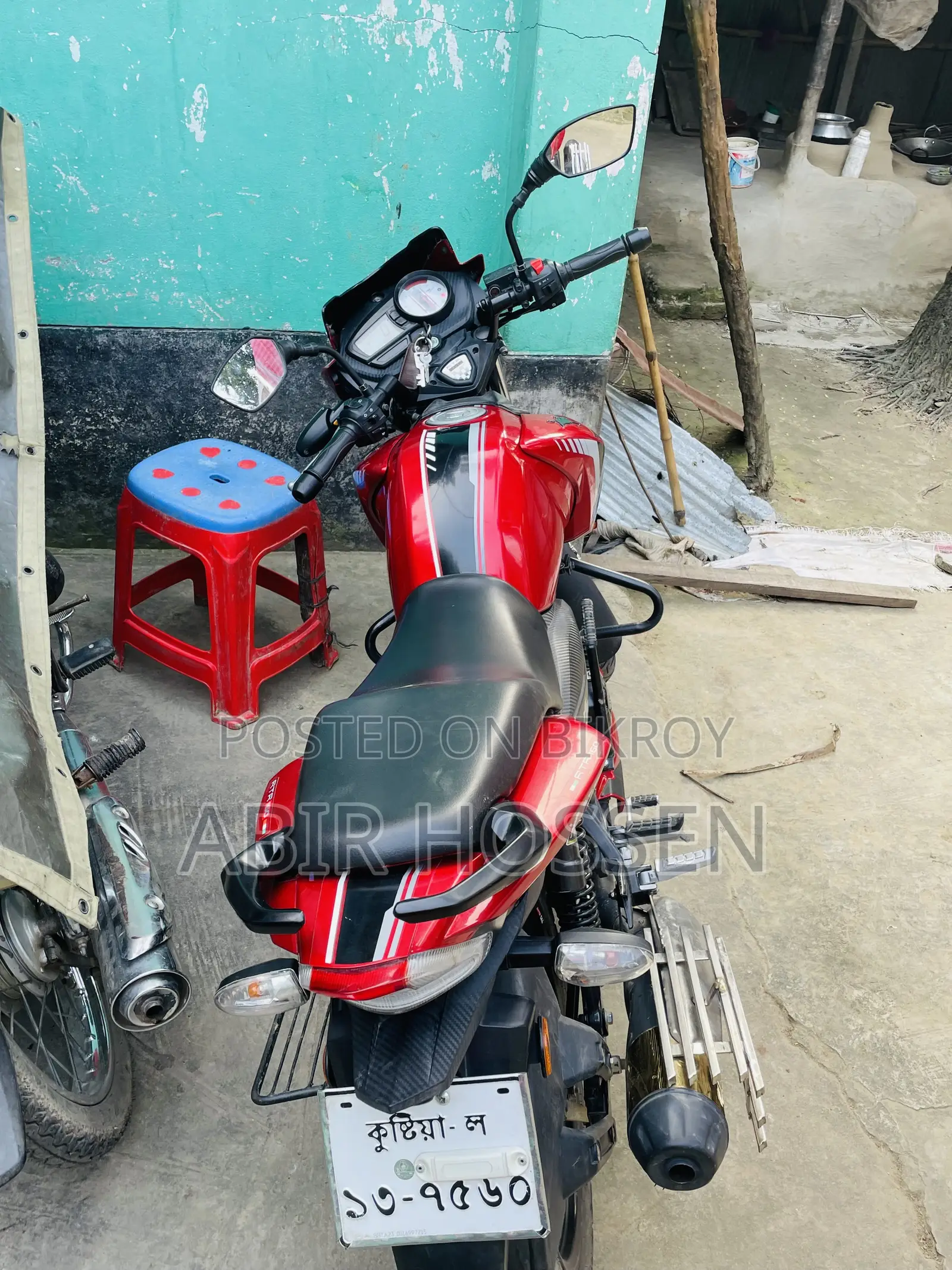 টিভিএস অ্যাপাচে আরটিআর ১৬০ ২ভি ২০২৩ রেড