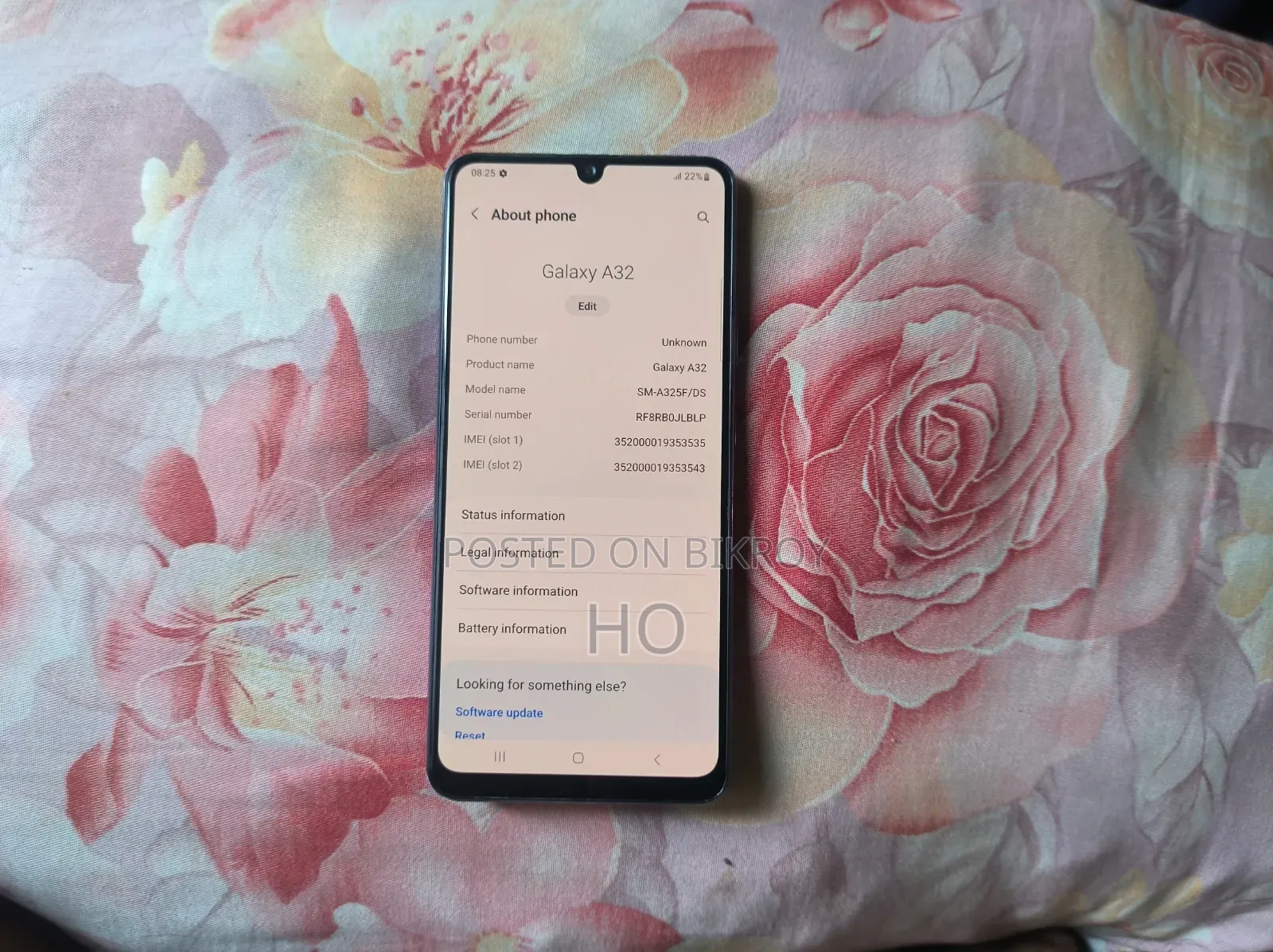 স্যামসাং গ্যালাক্সি এ৩২ ১২৮ জিবি নীল
