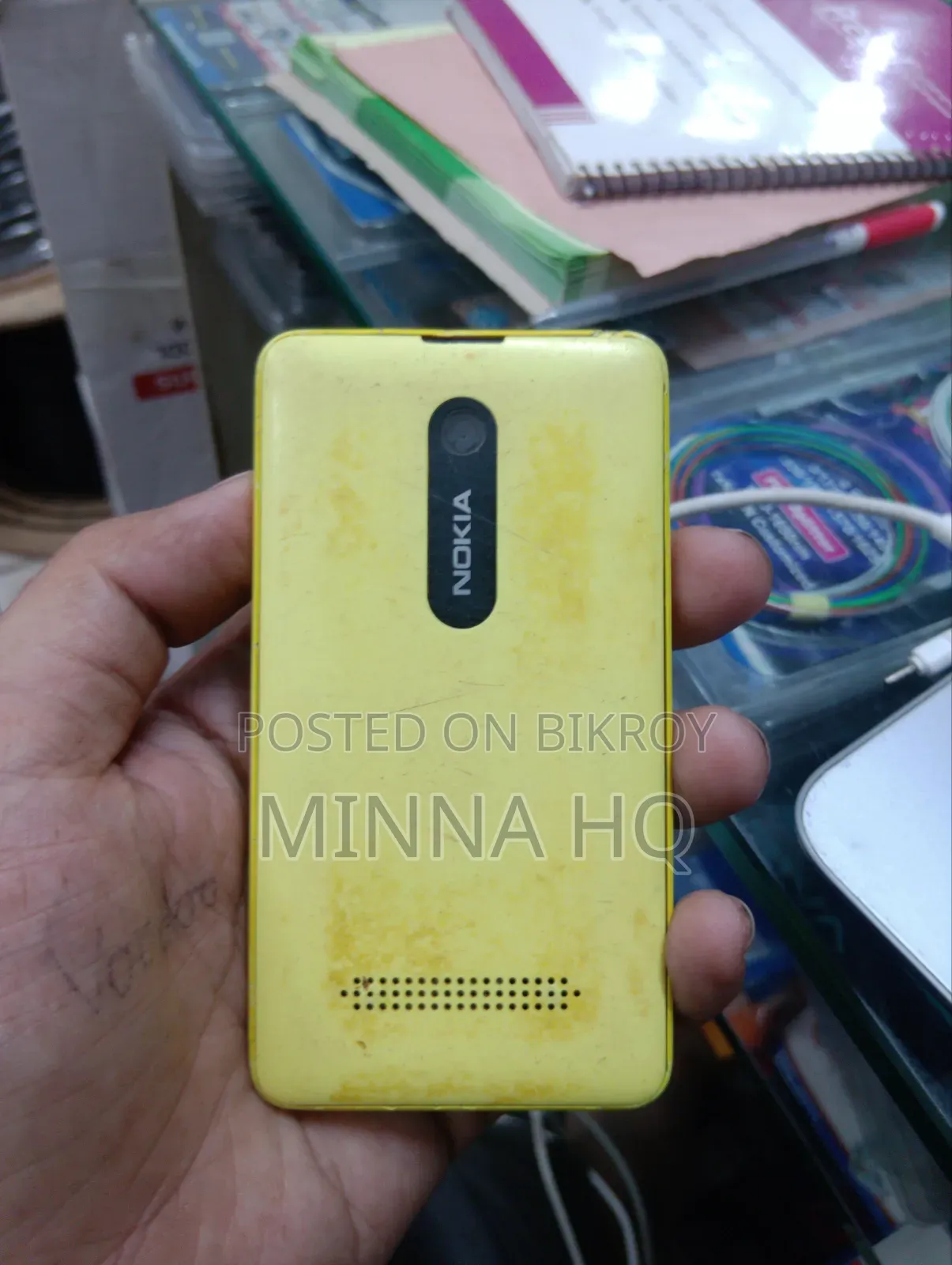 Nokia Asha 210 Yellow
