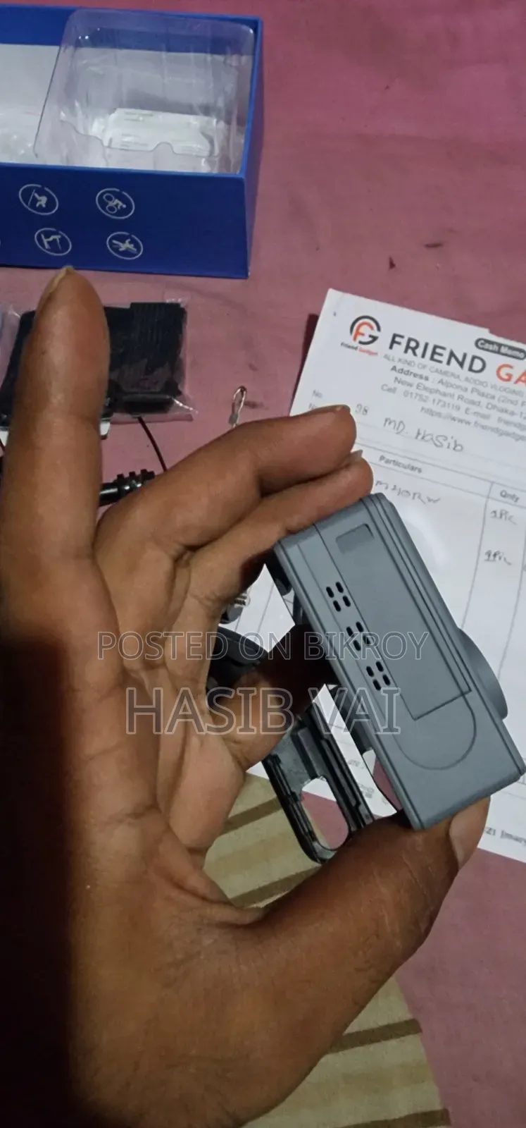 ৫কে আল্ট্রা এইচডি অ্যাকশন ক্যামেরা