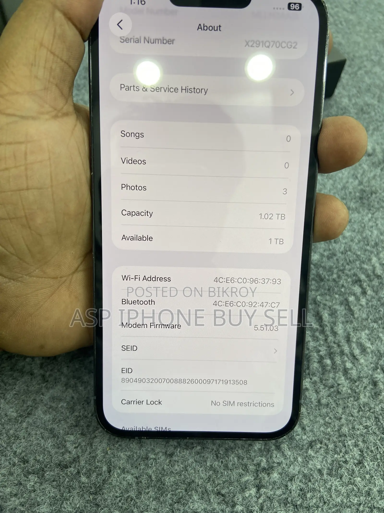 অ্যাপল আইফোন ১৩ প্রো ম্যাক্স ১ টিবি ব্রোঞ্জ
