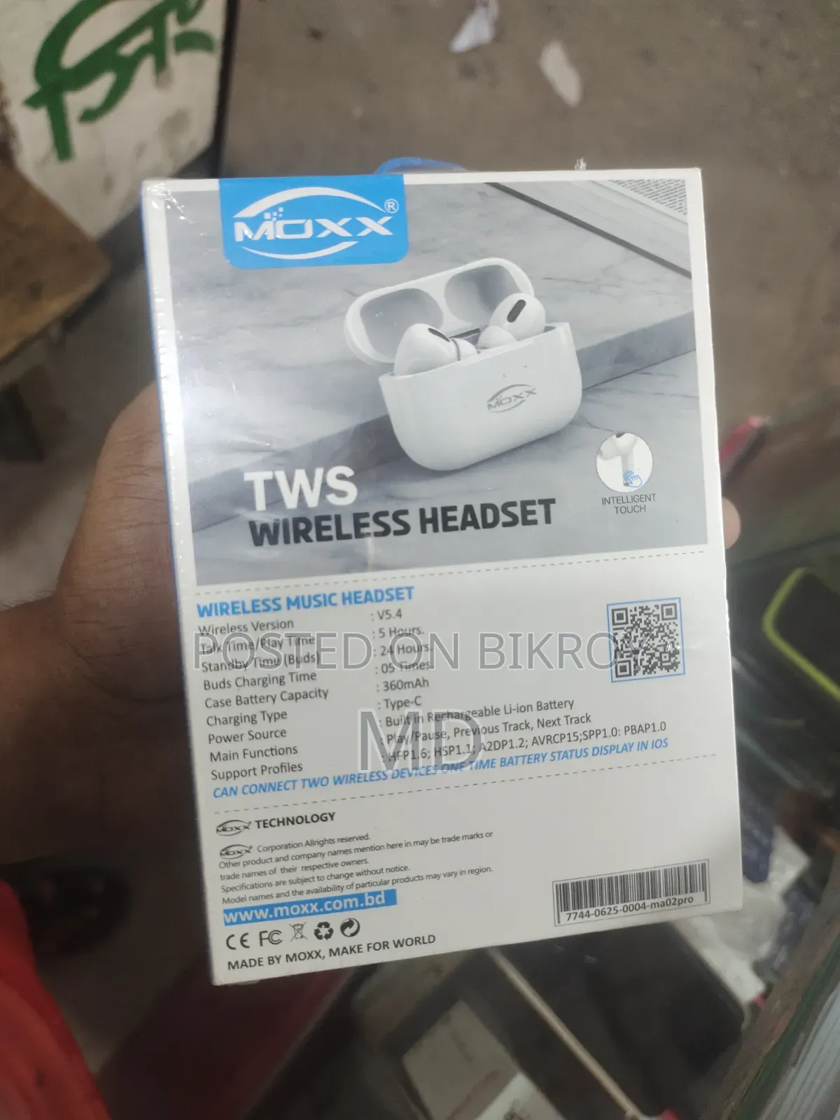 MOXX MA-02Pro TWS Wireless Headset – Premium Edition