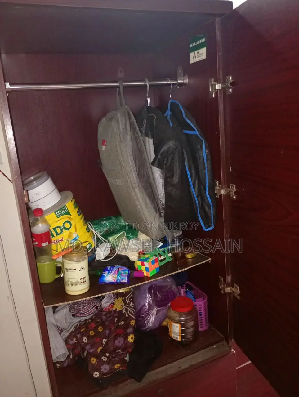 Wooden Wardrobe