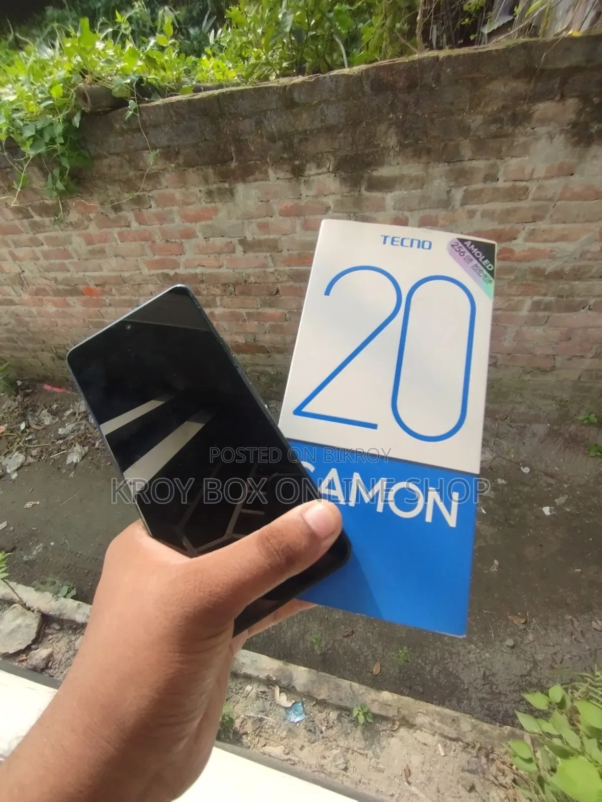 টেকনো ক্যামন ২০ ২৫৬ জিবি ব্লু