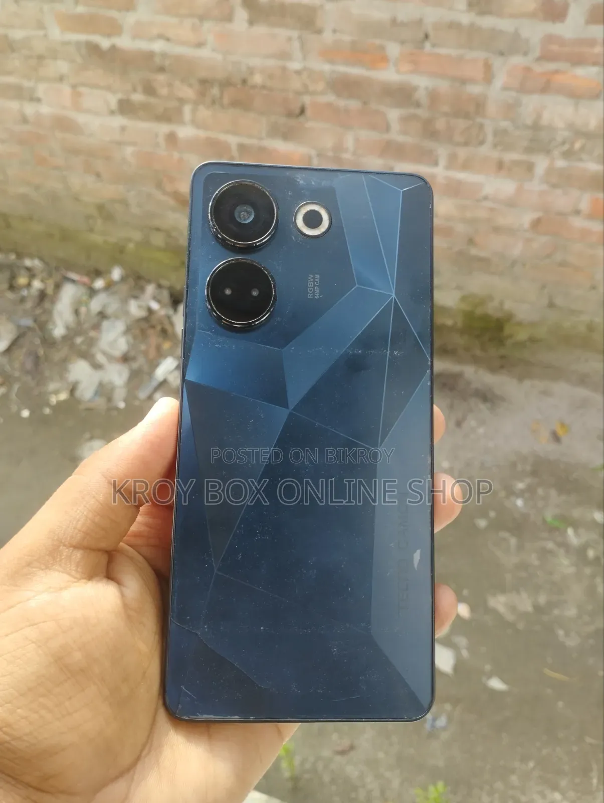 টেকনো ক্যামন ২০ ২৫৬ জিবি ব্লু