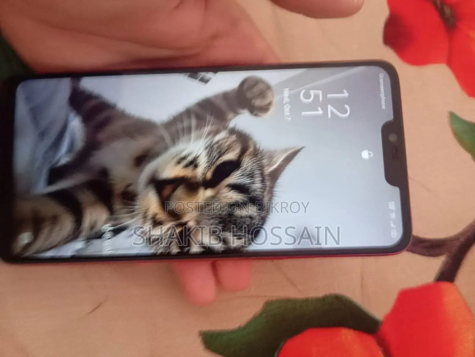 Oppo F7 64 GB Red