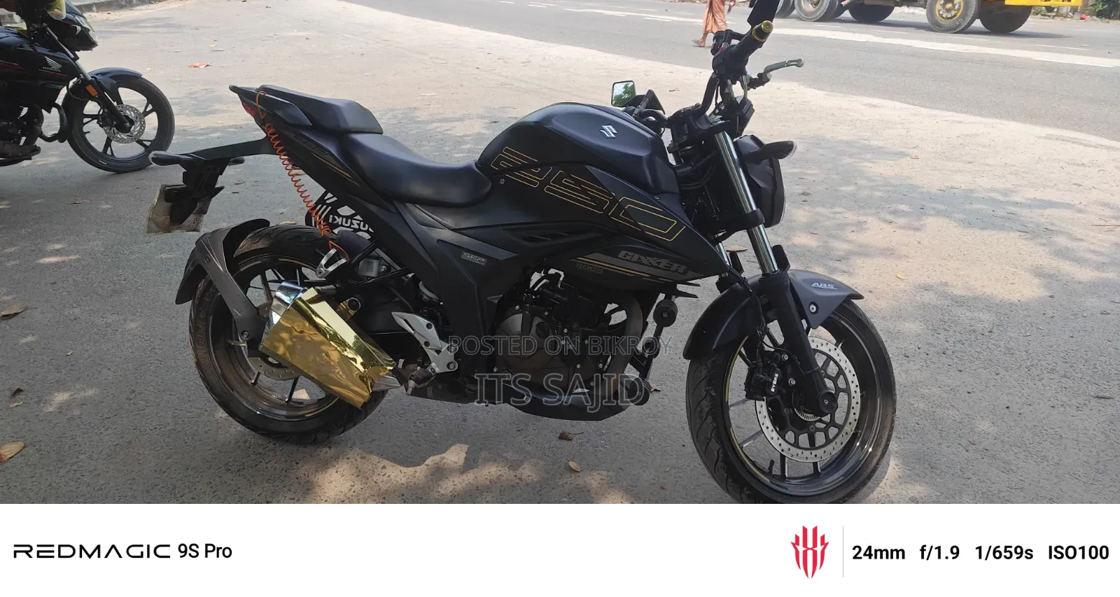 Suzuki Gixxer 250 2025 Black