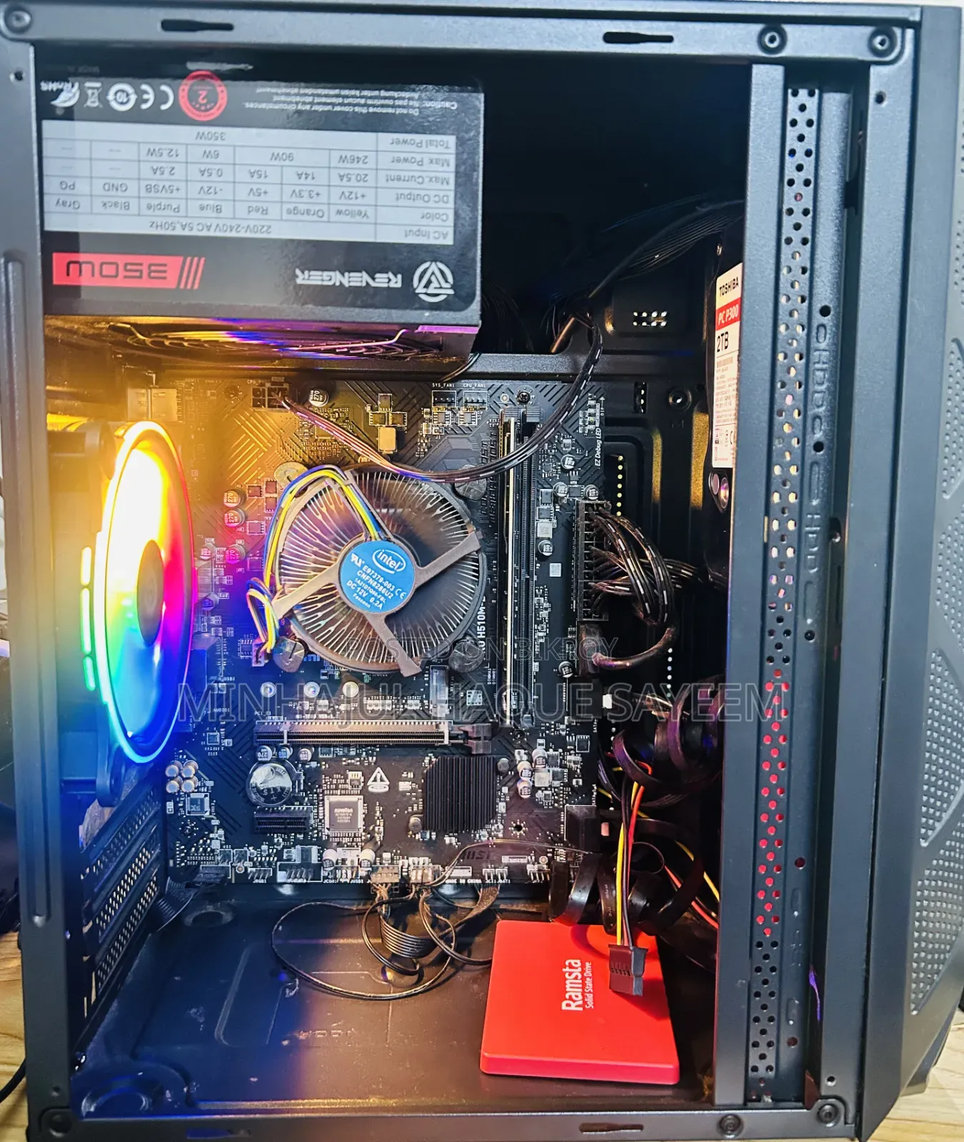 Desktop Computer MSI 8GB Intel Core i3 SSD 128GB